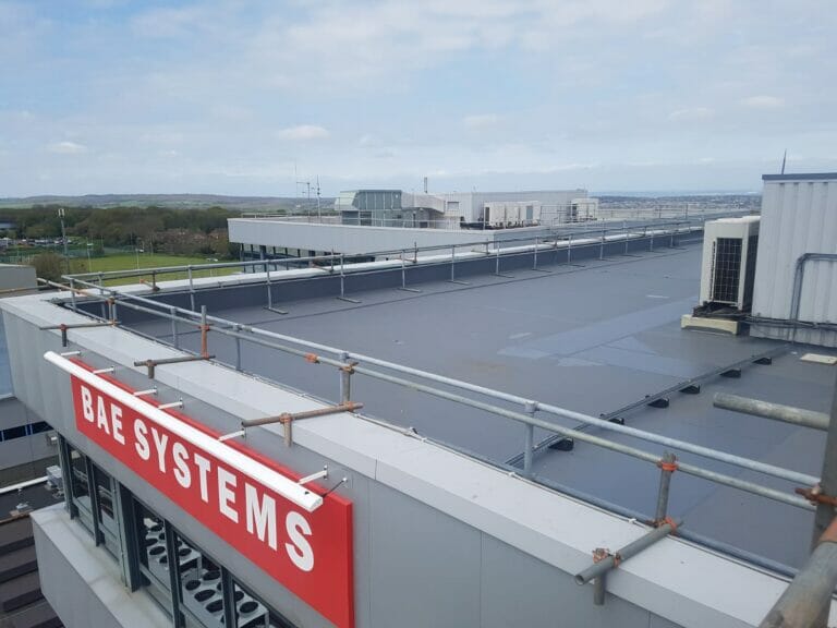 Industrial Flat Roofing